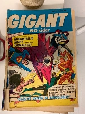 Gigant, samling, 12 magasiner