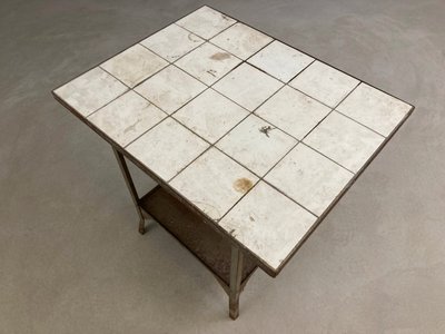 gasbord jernbord med fliser udekøkken bord grillbord