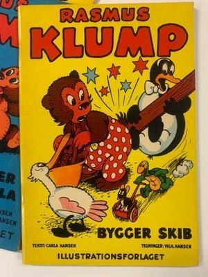 Tegneseriebøger, Rasmus Klump, 8 stk.