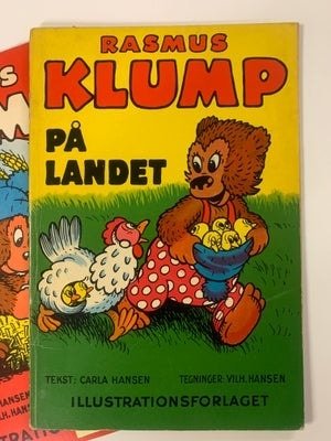 Tegneseriebøger, Rasmus Klump, 8 stk.