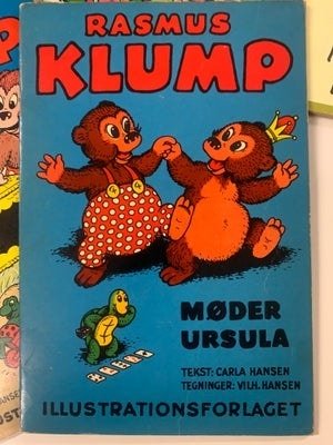 Tegneseriebøger, Rasmus Klump, 8 stk.