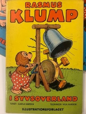 Tegneseriebøger, Rasmus Klump, 8 stk.
