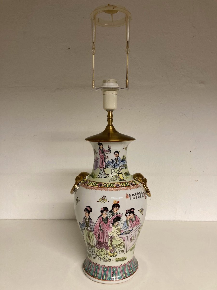 Kinesisk bordlampe