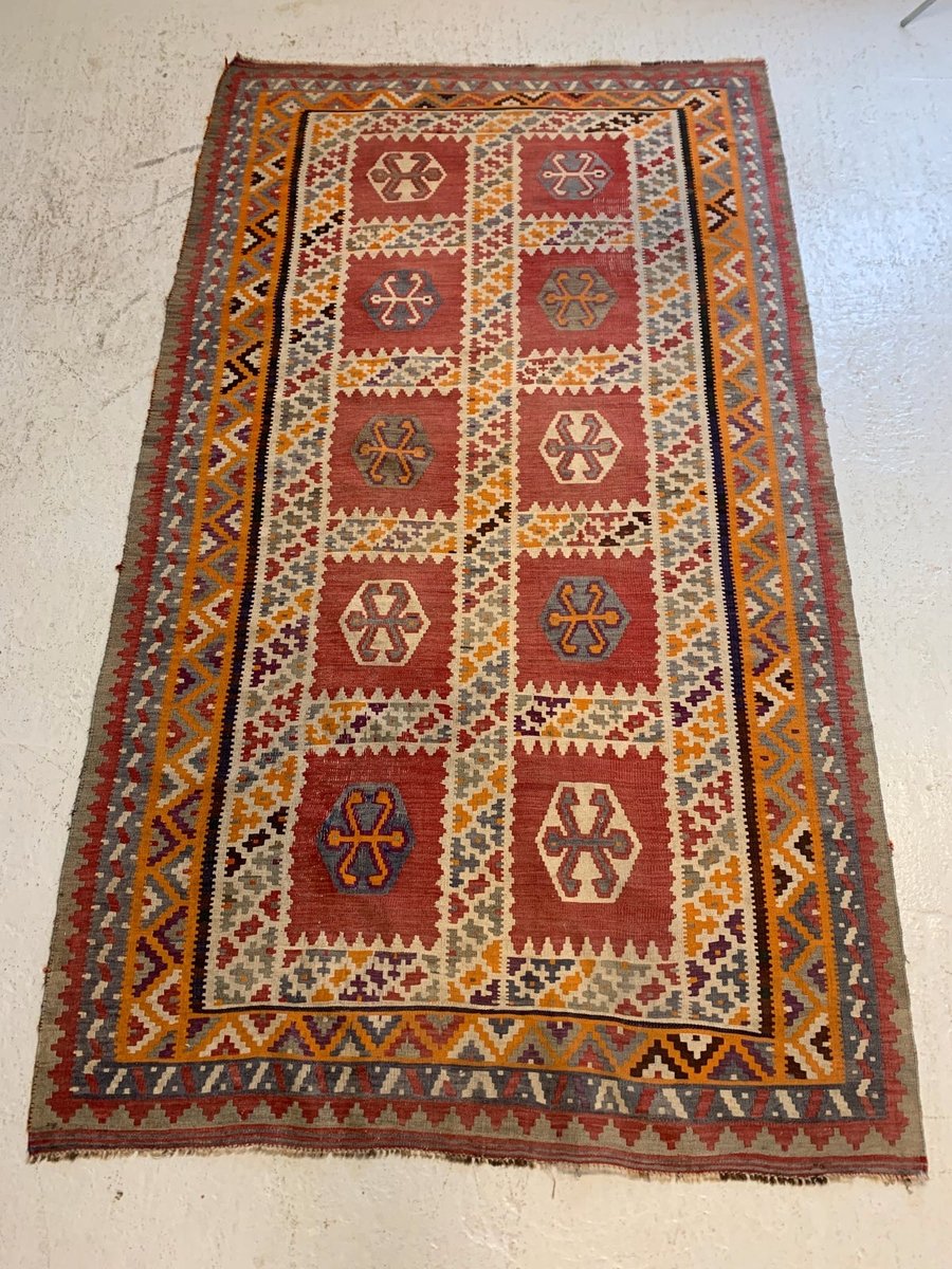 Håndhævet, ægte tæppe, Iran 275 x 160