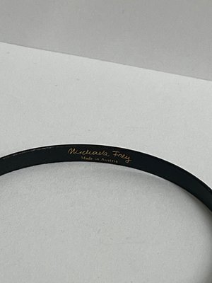 Michaela frey vintage armbånd og ring. Made in austria. Blomster emalje.