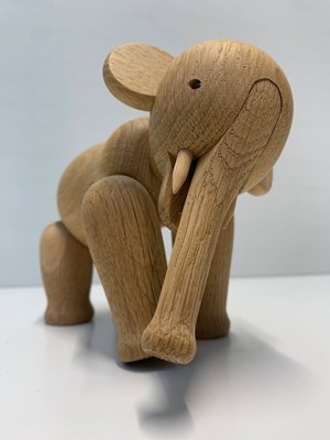 Træfigur, Elefant, design Kay Bojesen