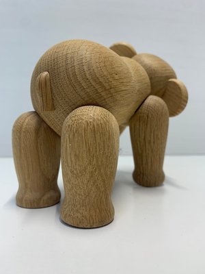 Træfigur, Elefant, design Kay Bojesen
