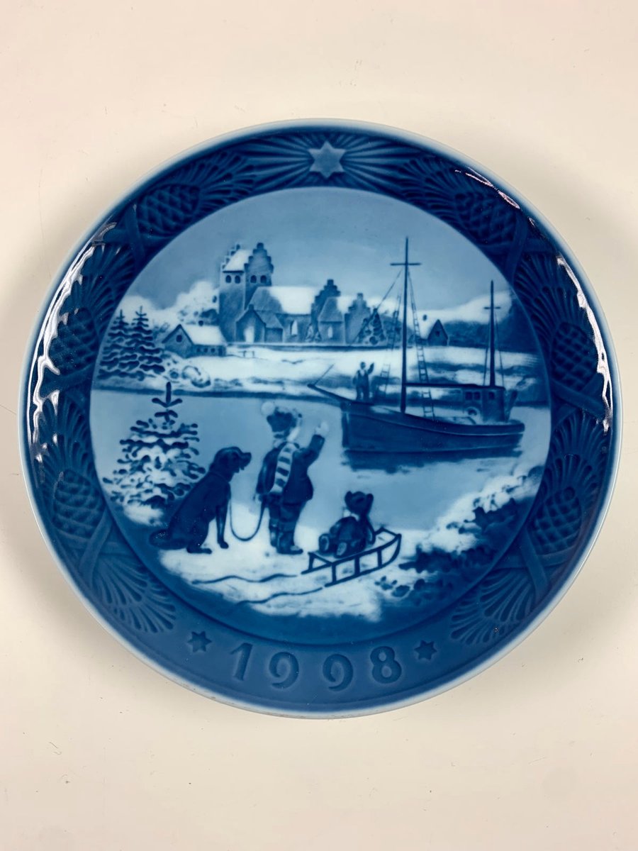 Royal Copenhagen 1998 juleplatte