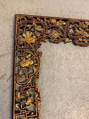 Stor asiatisk Ramme/Panel, til væggen
