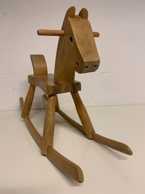 Gyngehest, træ, Kay Bojesen