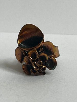 Pentti Sarpaneva bronze ring finsk made in Finland