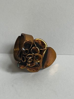Pentti Sarpaneva bronze ring finsk made in Finland
