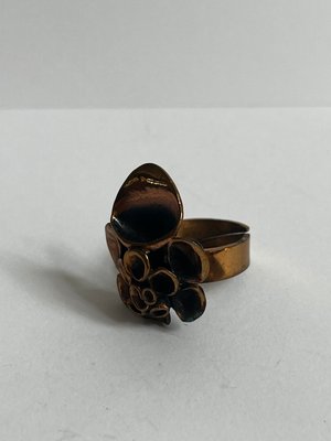 Pentti Sarpaneva bronze ring finsk made in Finland