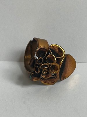 Pentti Sarpaneva bronze ring finsk made in Finland