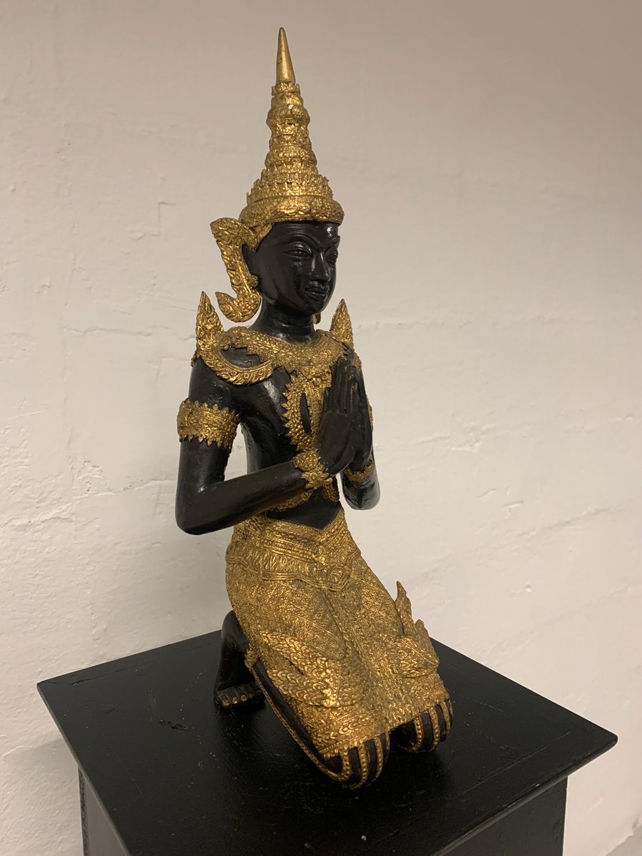Thai figur i messing
