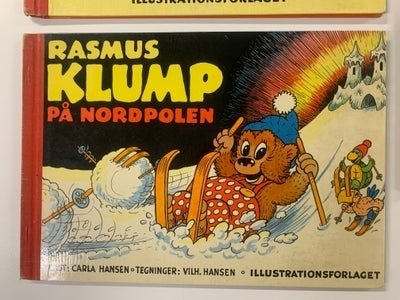 Tegneseriebøger, Rasmus Klump, 3 bøger