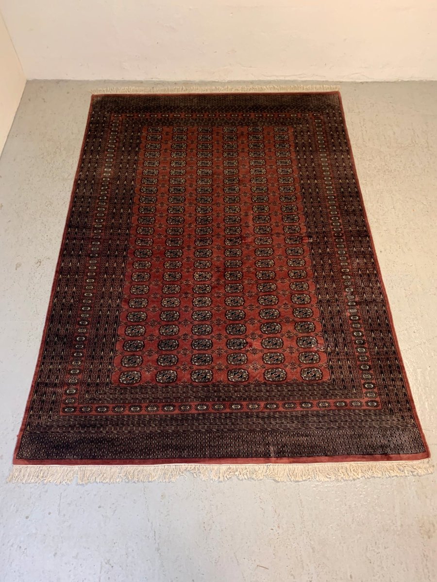 Ægte tæppe håndvævet 308 x 215