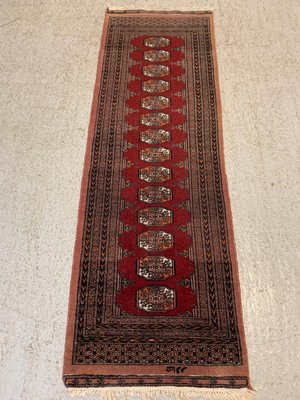 Ægte tæppe (løber), 64 x 197/205 cm.