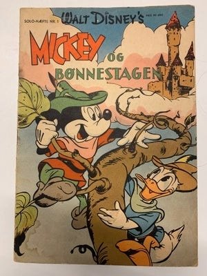 Mickey og bønnestagen, tegneserie