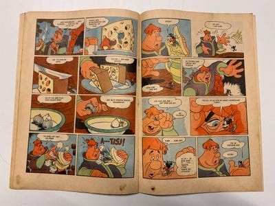 Mickey og bønnestagen, tegneserie