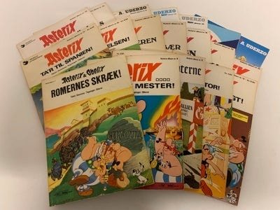 Tegneserie albums, Asterix, 19 stk.