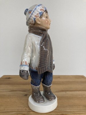 Dahl Jensen Figur Dreng i Vintertøj