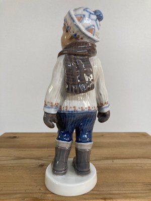 Dahl Jensen Figur Dreng i Vintertøj