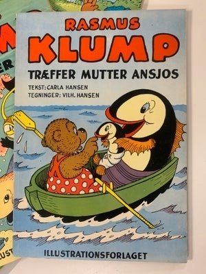 Tegneseriebøger, Rasmus Klump, 11 stk.