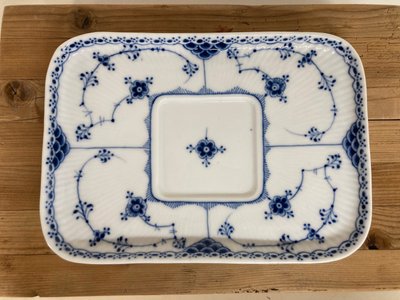 Royal Copenhagen Musselmalet Riflet Blækstand