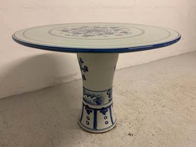 Spisebord, China Blue Garden