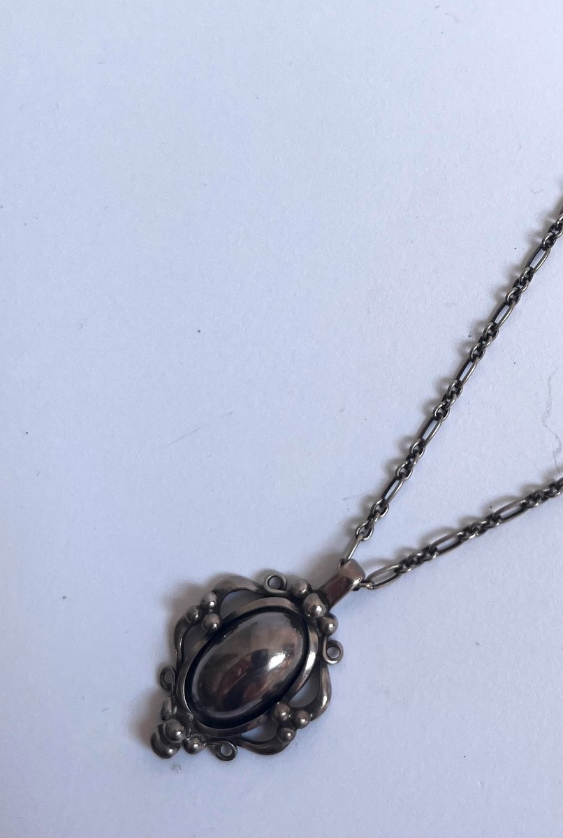 Georg Jensen halskæde årssmykke 1989.