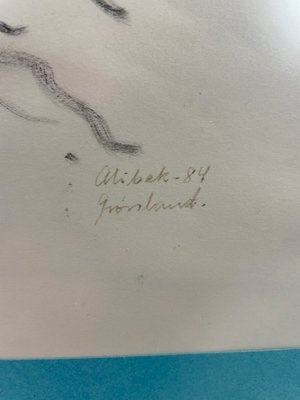 Serigrafi Alibak 1984 grønlandsk kunst