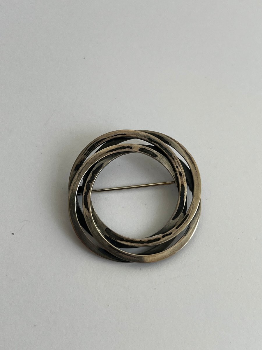 Herman Siersbøl sølv broche