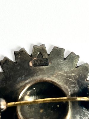 Anton Michelsen marguerit broche