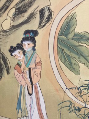 Asiatisk foldbar skærm