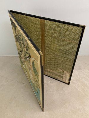 Asiatisk foldbar skærm