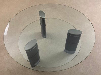 Glas sofabord
