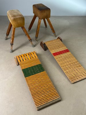 Vintage Gymnastik redskaber