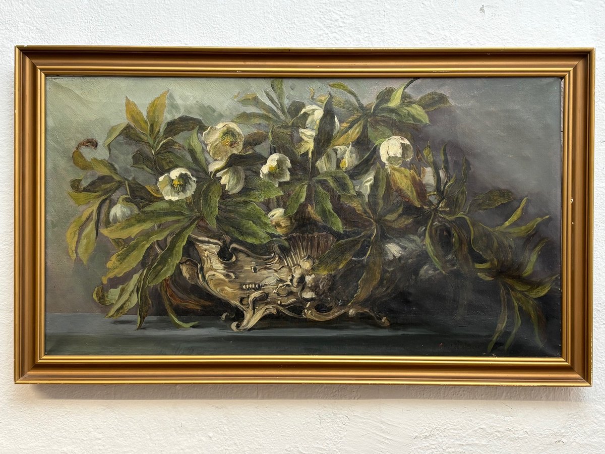 Maleri af blomster