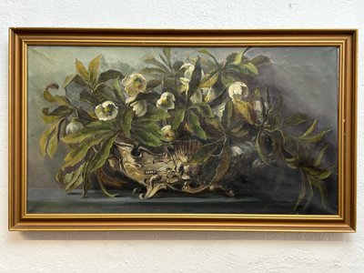 Maleri af blomster