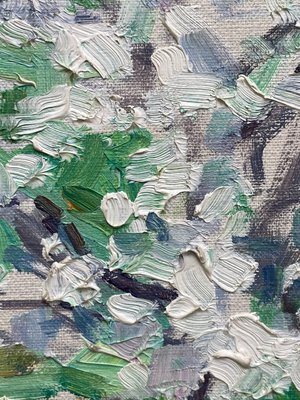Blomster maleri af Ernst Syberg