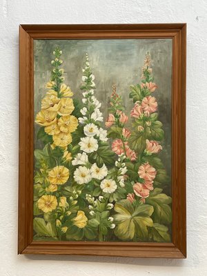 Blomster Maleri K. Würtz Hansen