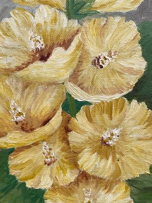 Blomster Maleri K. Würtz Hansen
