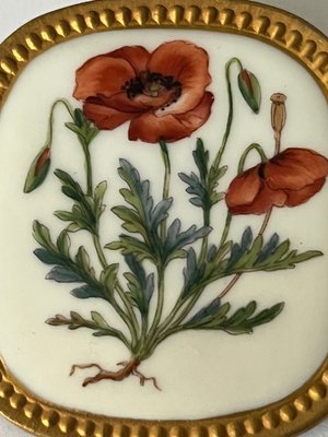Flora Danica A. Michelsen vedhæng broche