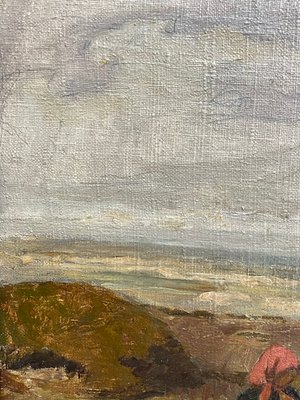 Landskabsmaleri af Gerda Holm