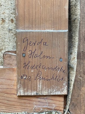 Landskabsmaleri af Gerda Holm