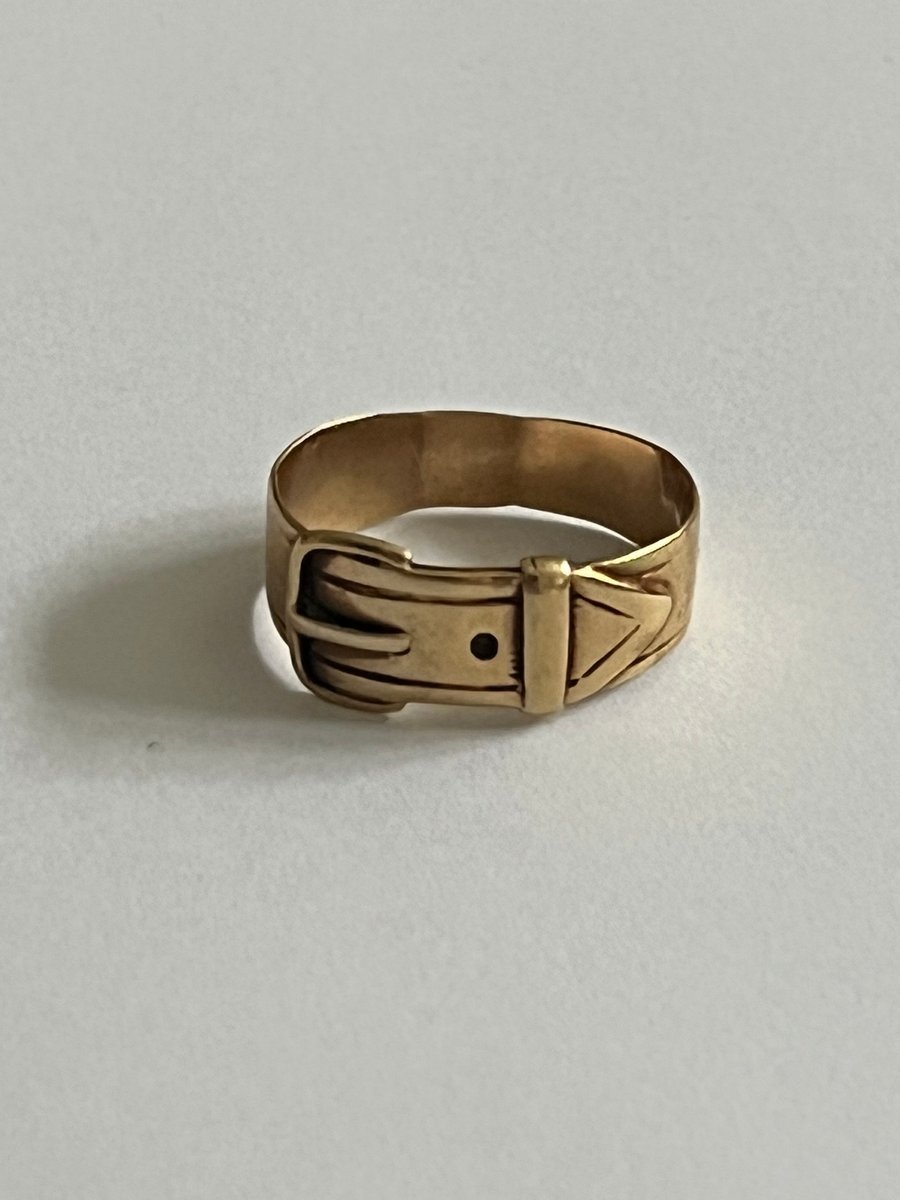 Guldring bælteform