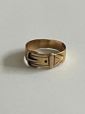 Guldring bælteform