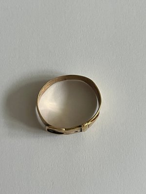 Guldring bælteform