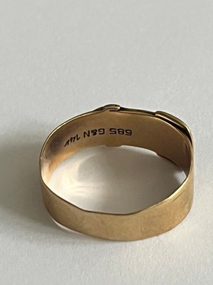 Guldring bælteform